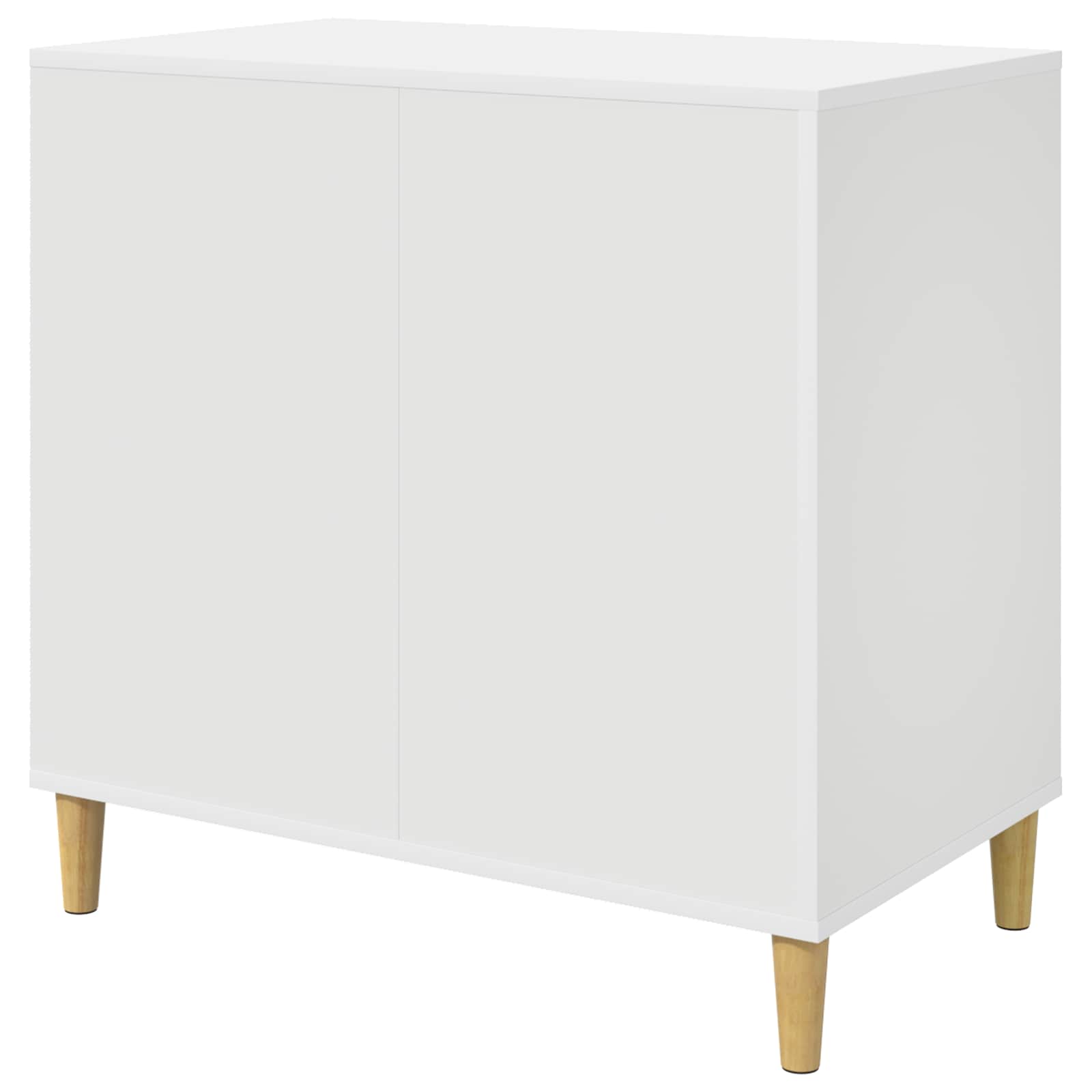 Σπίτι Γάτας Λευκό 72 x 42.5 x 70 εκ. Επεξεργασμένο ξύλο