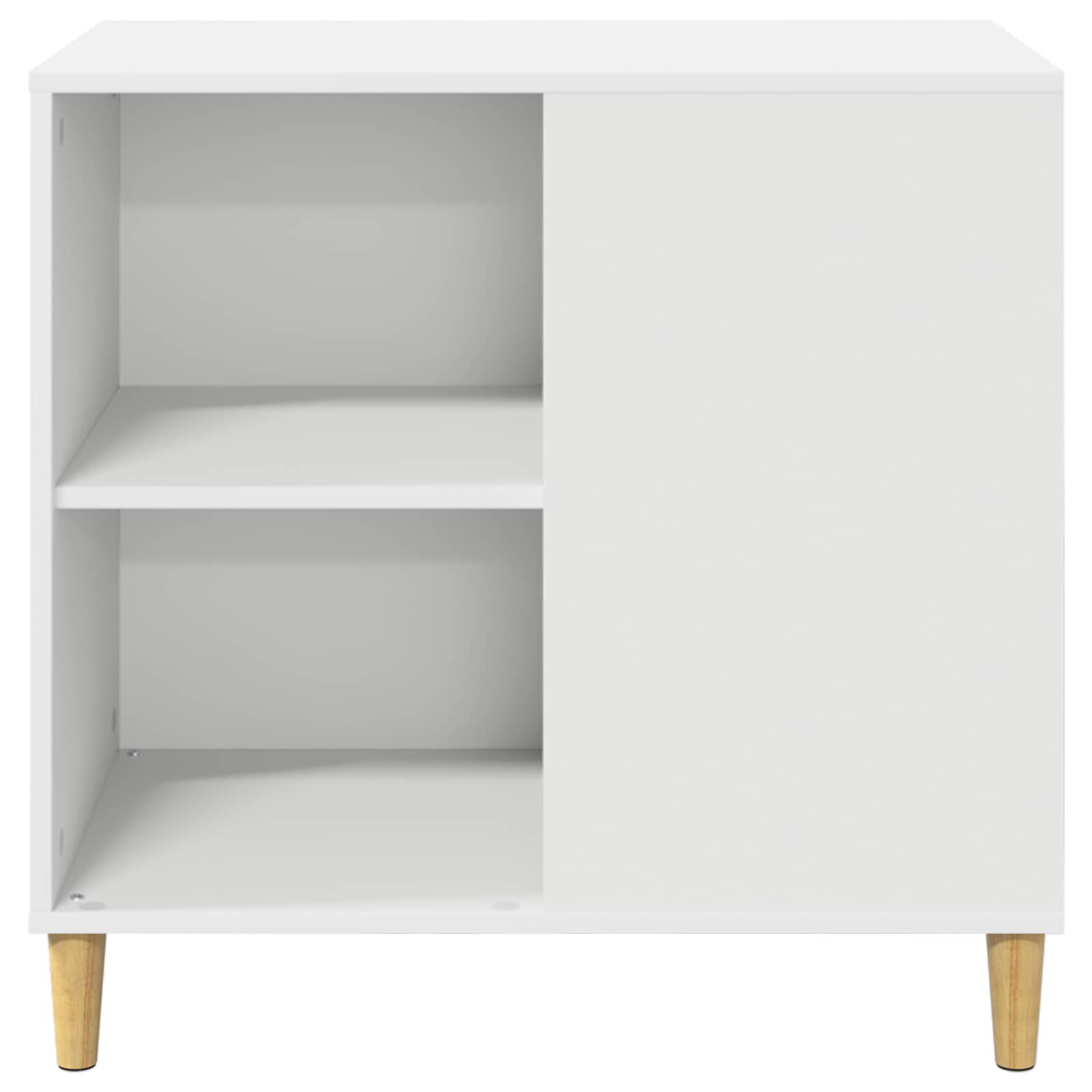 Σπίτι Γάτας Λευκό 72 x 42.5 x 70 εκ. Επεξεργασμένο ξύλο