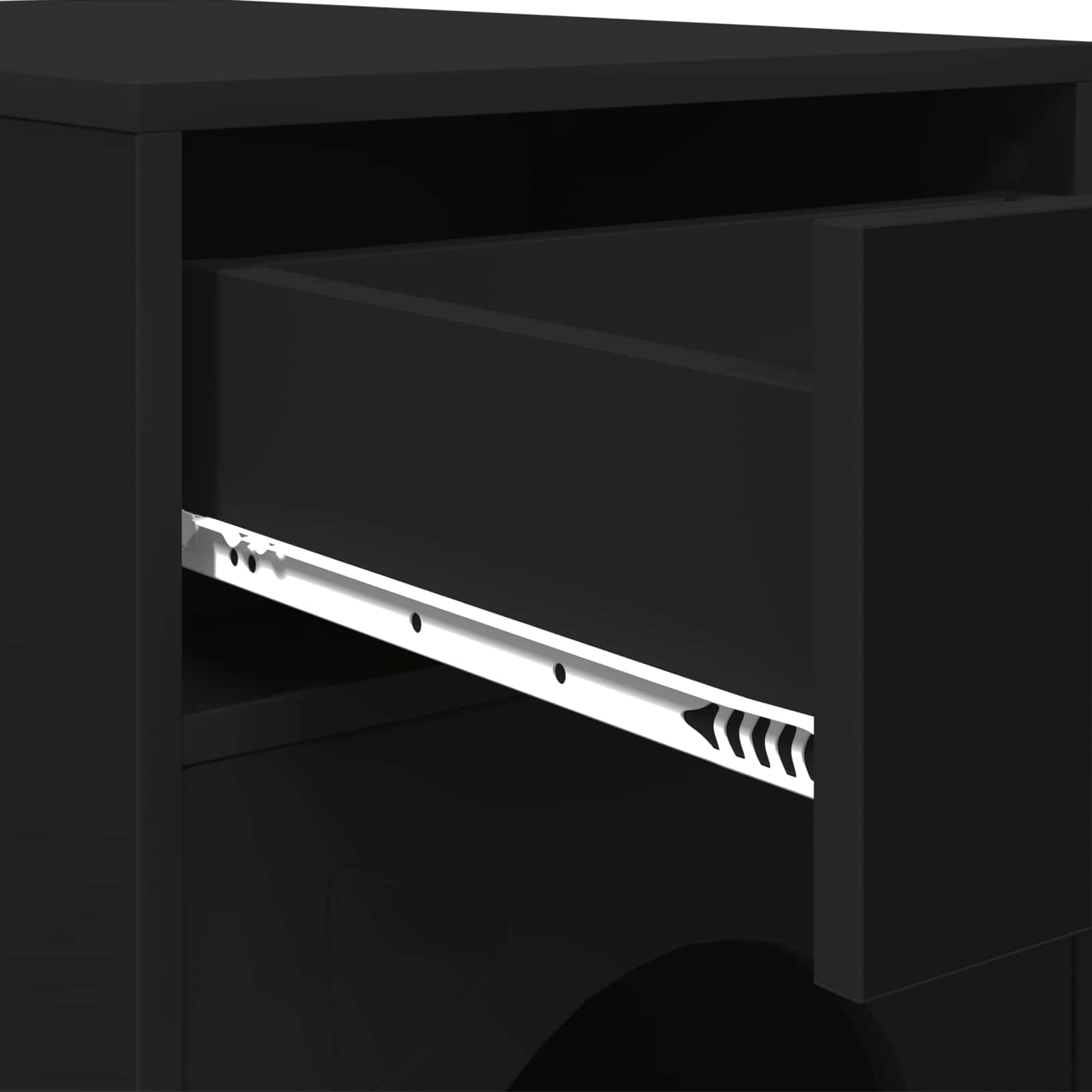 Σπίτι Γάτας Μαύρο 72 x 42.5 x 70 εκ. Επεξεργασμένο ξύλο