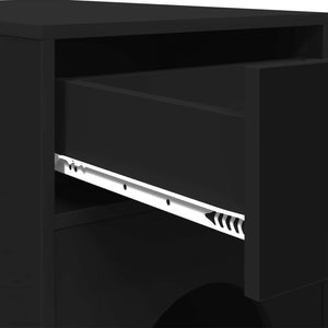 Σπίτι Γάτας Μαύρο 72 x 42,5 x 70 εκ. Επεξεργασμένο Ξύλο