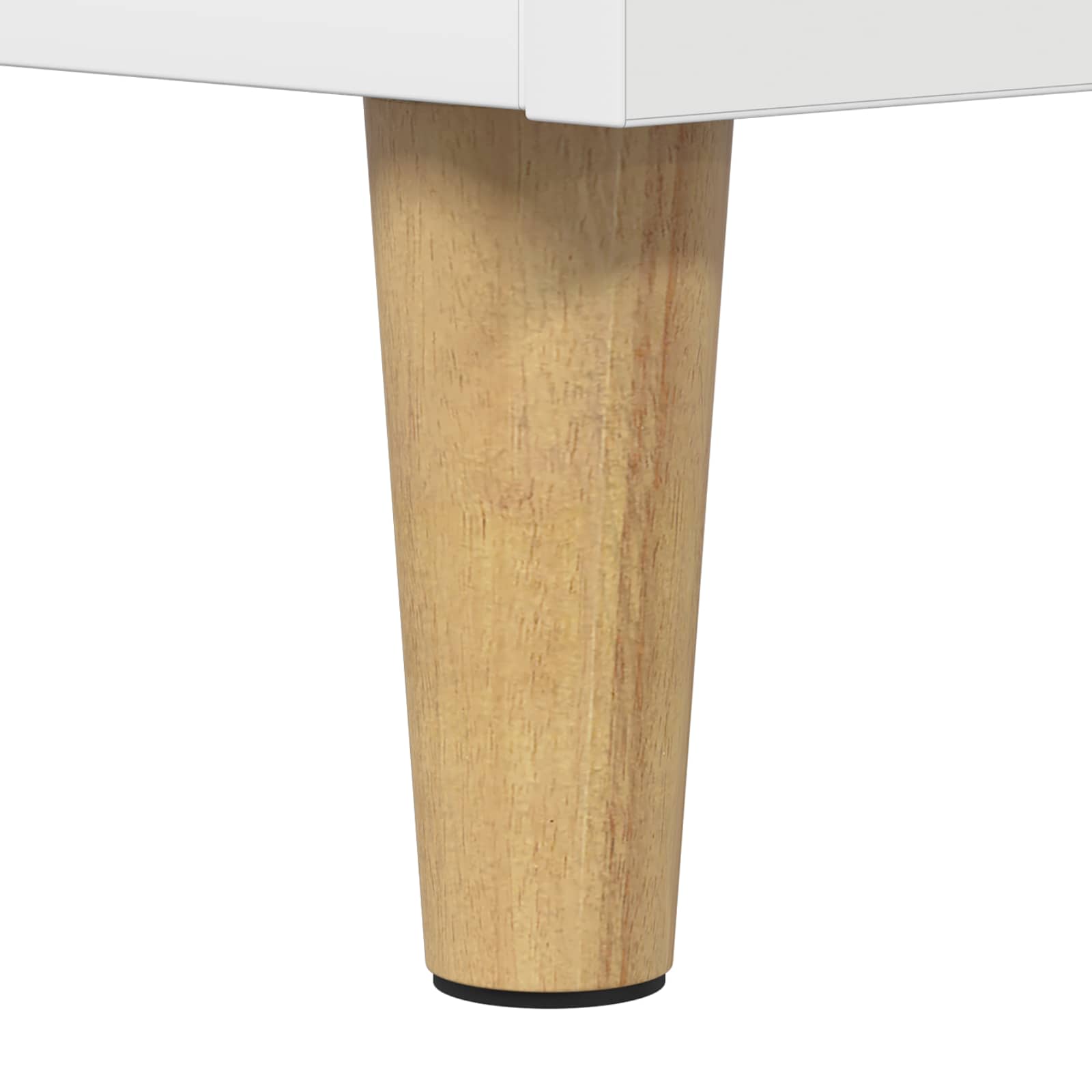 Σπίτι Γάτας Λαμπερό Λευκό 72 x 42.5 x 70 εκ. Επεξεργασμένο ξύλο