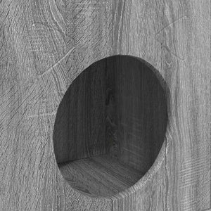 Σπίτι Γάτας Γκρι Sonoma 72 x 42,5 x 70 εκ. Επεξεργασμένο Ξύλο