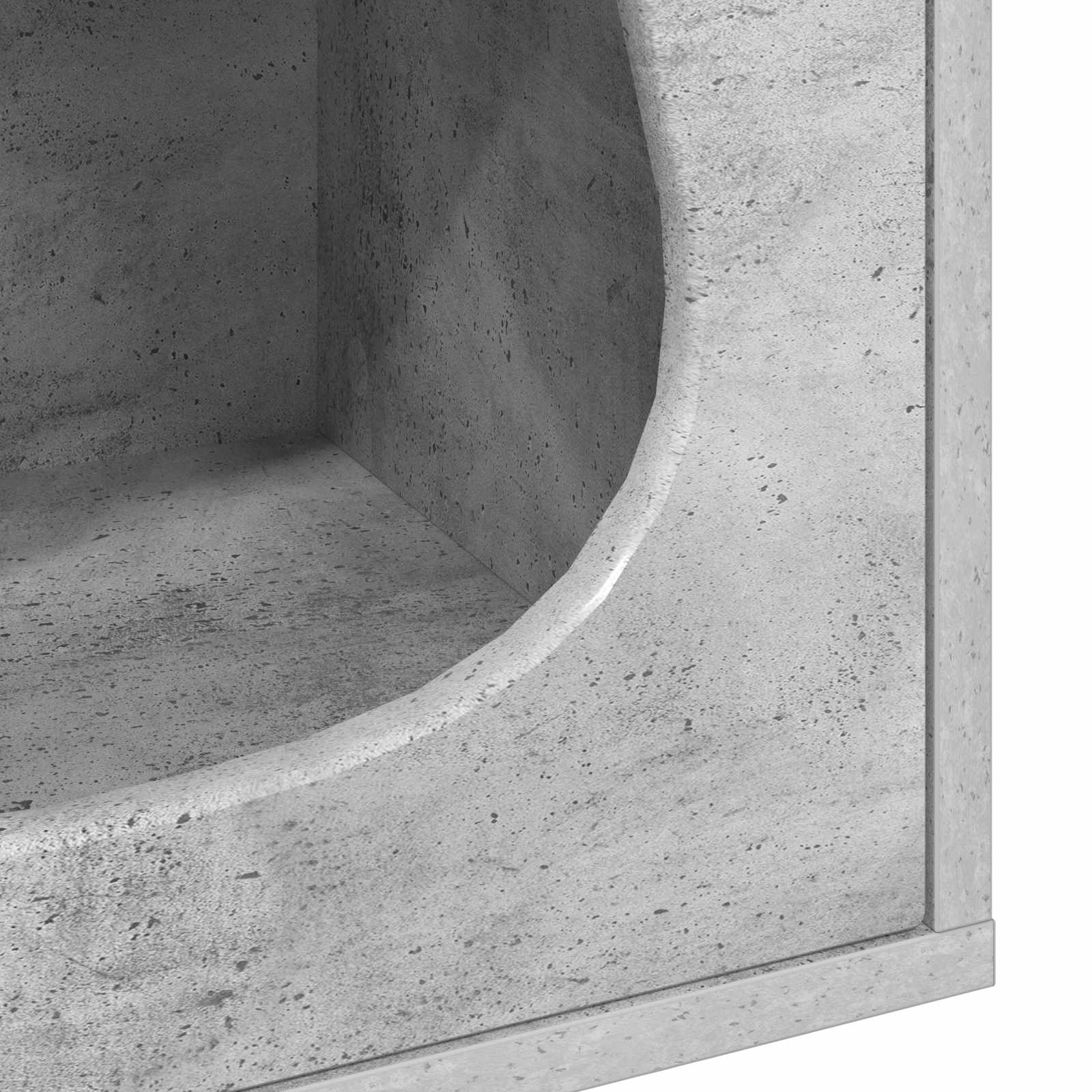 Σπίτι Γάτας Σκυρόδεμα 42,5 x 40 x 53,5 εκ Επεξεργασμένο ξύλο