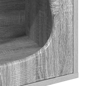 Σπίτι Γάτας Γκρι Sonoma 42,5 x 40 x 53,5 εκ Επεξεργασμένο Ξύλο