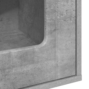 Σπίτι Γάτας Σκυρόδεμα 53 x 52 x 62 εκ Επεξεργασμένο Ξύλο