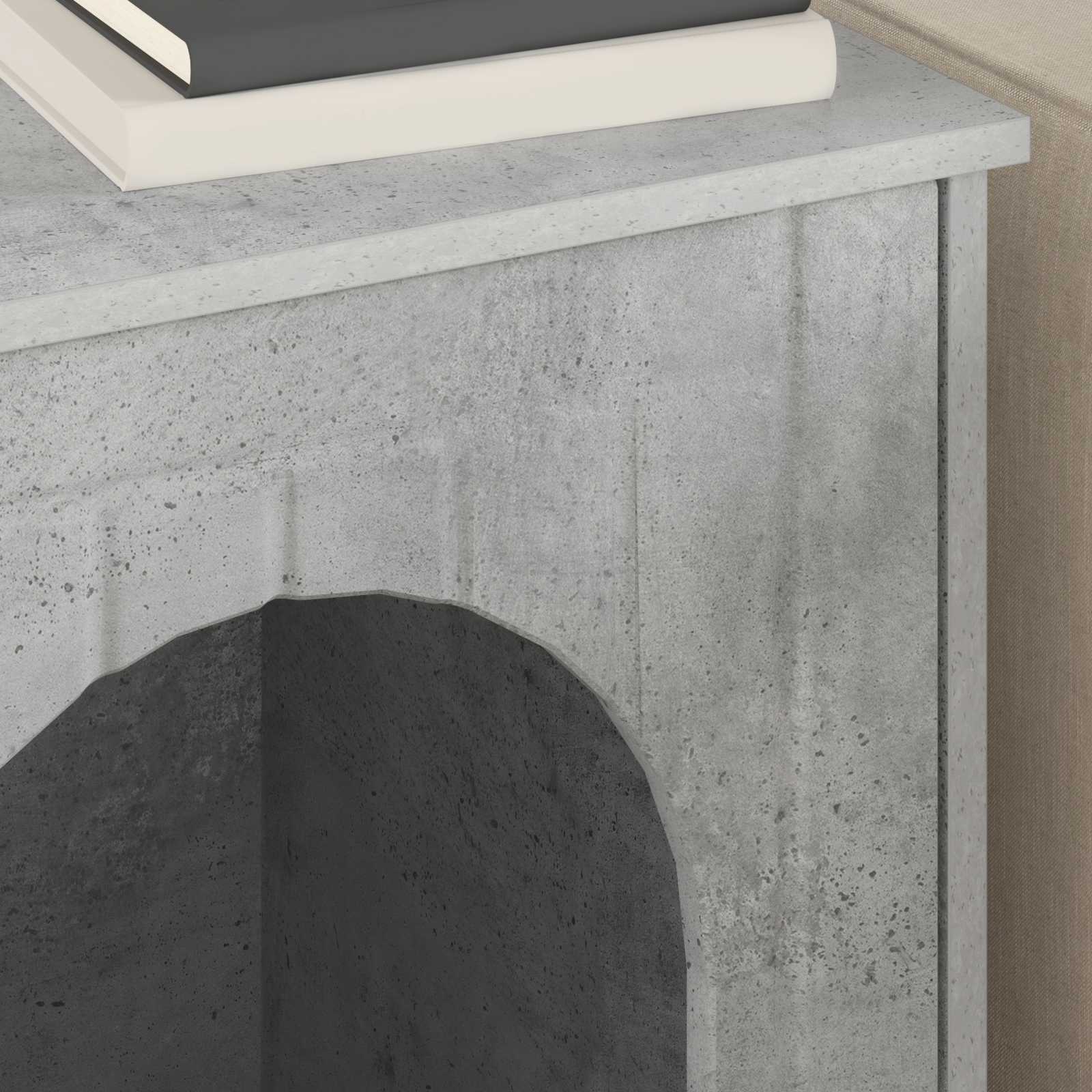 Σπίτι Γάτας Σκυρόδεμα 53 x 52 x 62 εκ Επεξεργασμένο ξύλο