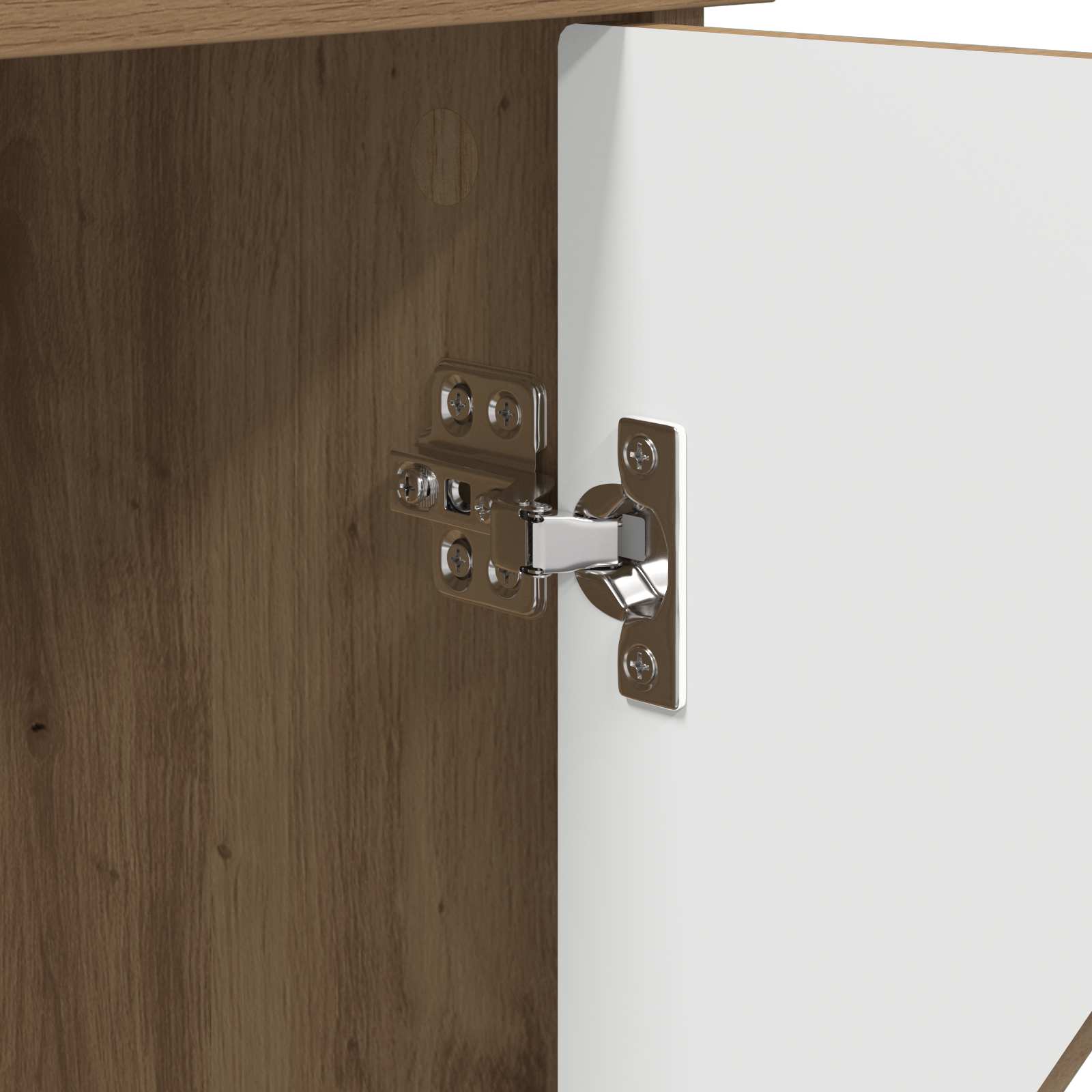 Σπίτι Γάτας Καρυδιά Χειροποίητης Εργασίας 53 x 52 x 62 εκ - Pakobazaar