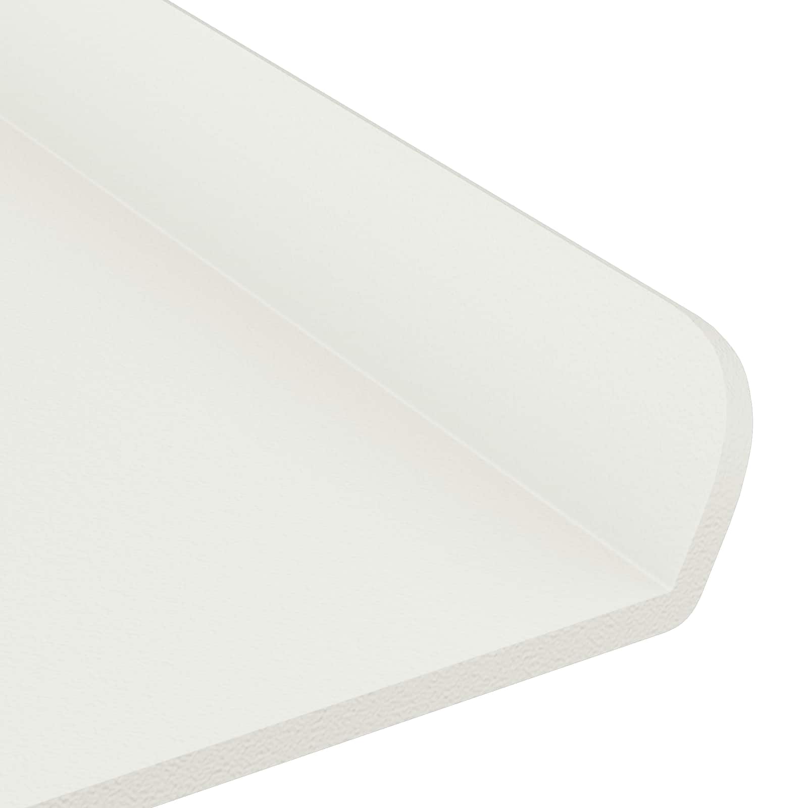 Πλωτό ράφι Επιτοίχιο 4 pcs Λευκός 40 x 8,5 x 2,5 εκ Ατσάλι