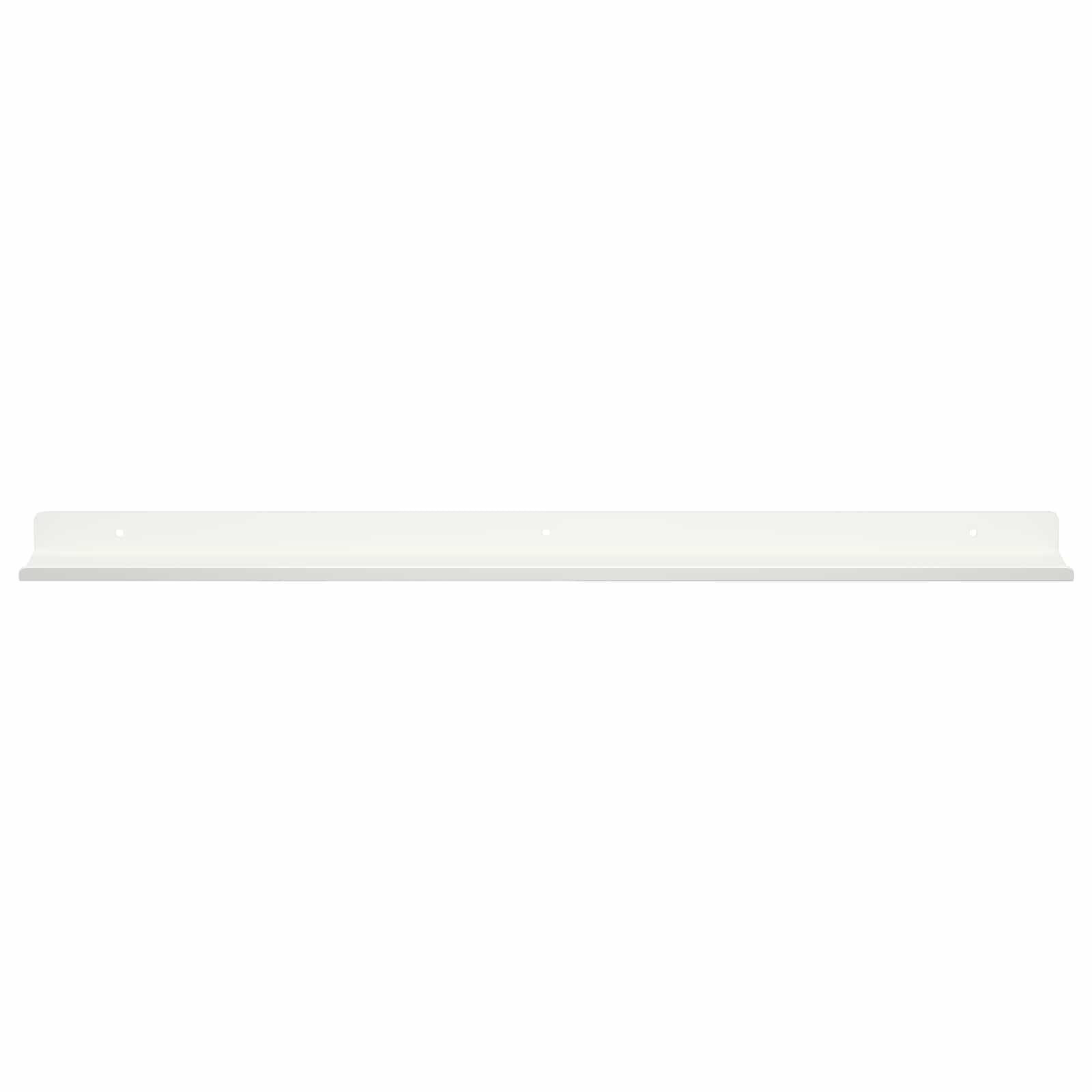 Ράφι Τοίχου με ράφι Επιτοίχιο 2 pcs Λευκό 60 x 9 x 2,5 εκ - Pakobazaar