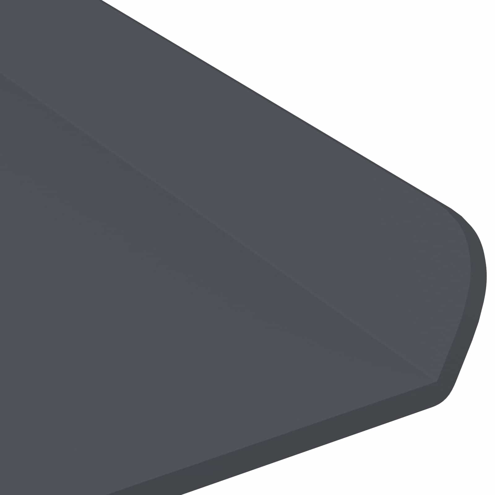 Πλωτό ράφι Επιτοίχιο 4 pcs Ανθρακί 80 x 9 x 2,5 εκ. Ατσάλι