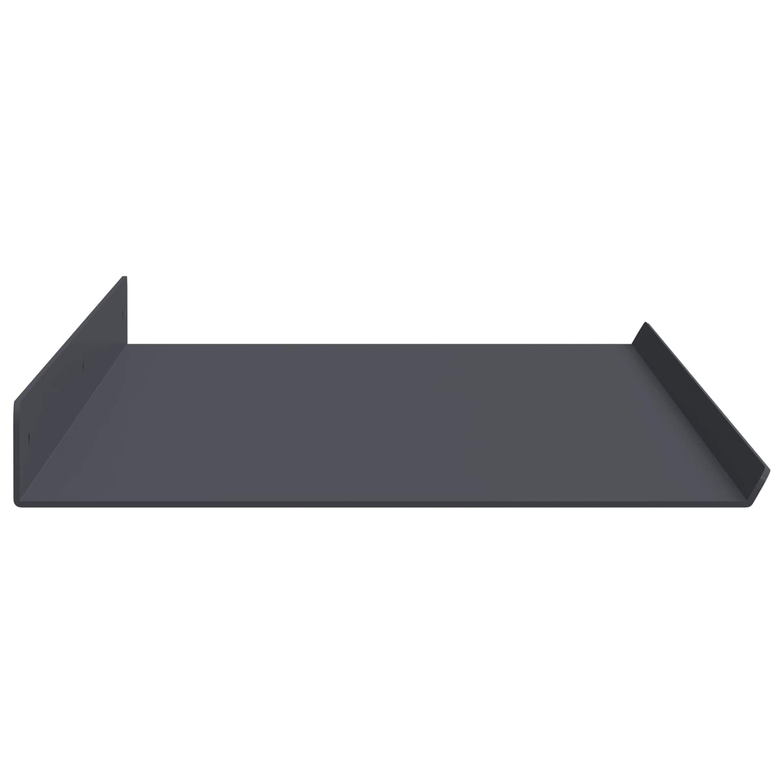 Πλωτό ράφι Επιτοίχιο 4 pcs Ανθρακί 80 x 18 x 2,5 εκ Ατσάλι