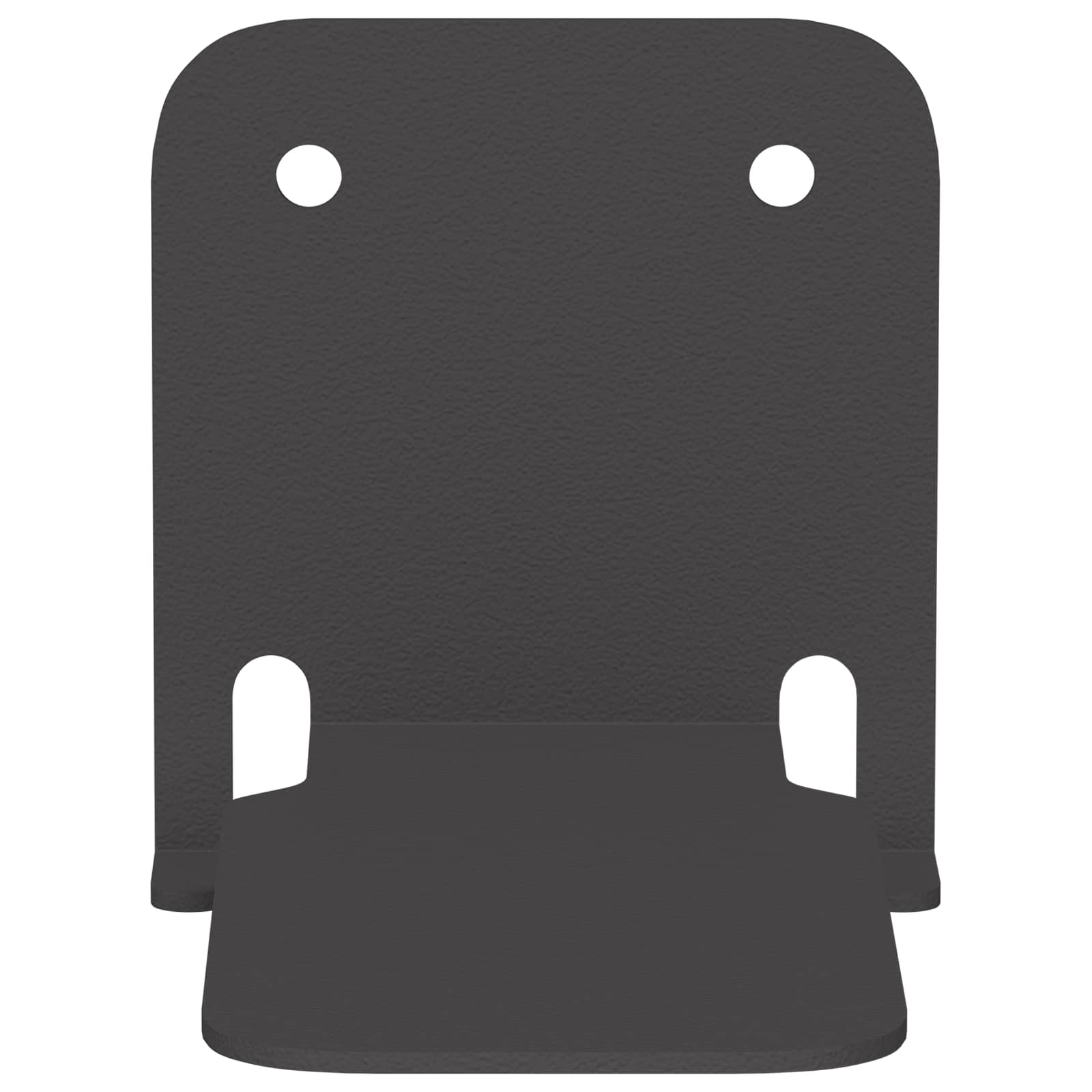 Ράφι Τοίχου με ράφι Επιτοίχιο 4 pcs Μαύρο 6 x 10.8 x 6.6 εκ - Pakobazaar