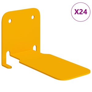 Πλωτό ράφι με ράφι 24 pcs Χαμομηλί κίτρινο 6 x 10,8 x 6,6 εκ - Pakobazaar