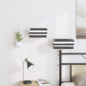 Πλωτό ράφι με ράφι Επιτοίχιο 4 pcs Λευκός 6 x 10,8 x 6,6 εκ - Pakobazaar