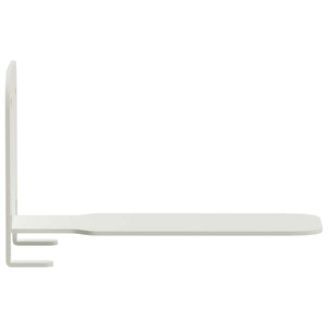 Πλωτό ράφι με ράφι Επιτοίχιο 24 pcs Λευκός 6 x 10,8 x 6,6 εκ - Pakobazaar