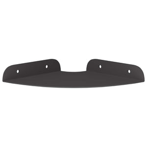 Πλωτό ράφι με ράφι με αποθήκευση 2 pcs Μαύρο 15 x 15 x 2 εκ. - Pakobazaar