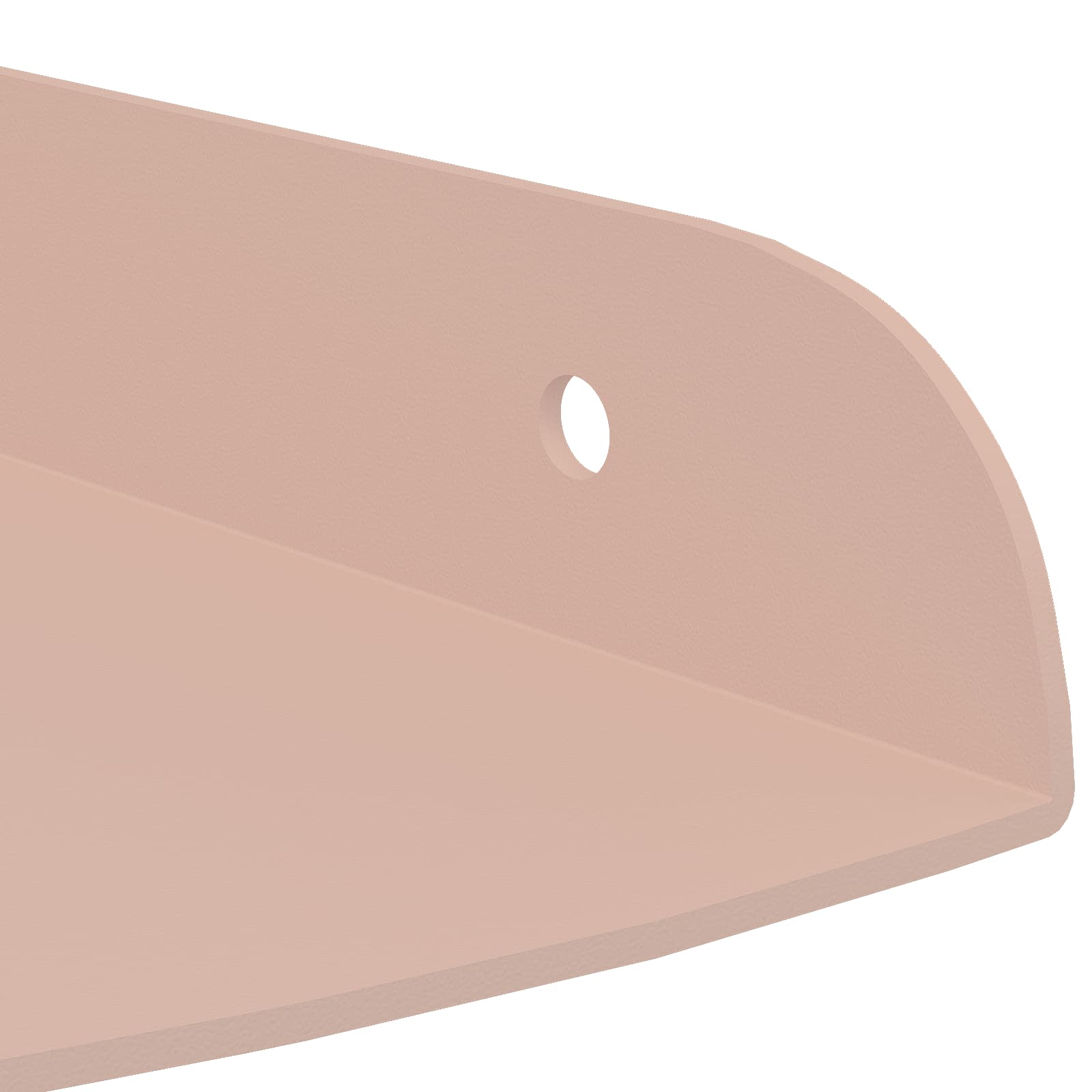 Πλωτό ράφι με ράφι με αποθήκευση 4 pcs Ροζ 18 x 18 x 2 εκ. - Pakobazaar