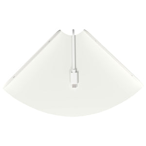 Πλωτό ράφι με ράφι με αποθήκευση 4 pcs Λευκός 18 x 18 x 2 εκ. - Pakobazaar