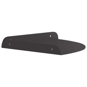 Πλωτό ράφι με ράφι με αποθήκευση 4 pcs Μαύρο 24 x 24 x 2 εκ - Pakobazaar