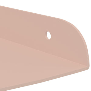 Πλωτό ράφι με ράφι με αποθήκευση 4 pcs Ροζ 24 x 24 x 2 εκ - Pakobazaar