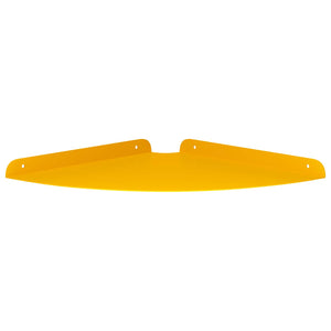 Πλωτό ράφι με ράφι 4 pcs Χαμομηλί κίτρινο 30 x 30 x 2 εκ. - Pakobazaar