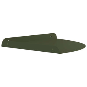 Πλωτό ράφι με ράφι 2 pcs Ελιά Πράσινη 30 x 30 x 2 εκ. - Pakobazaar