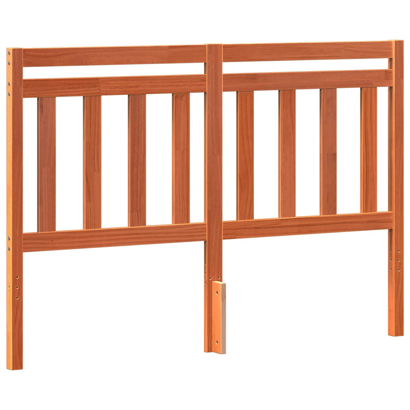 Κεφαλάρι με κεφαλάρι Κερωτό καφέ 155,5 x 100 cm