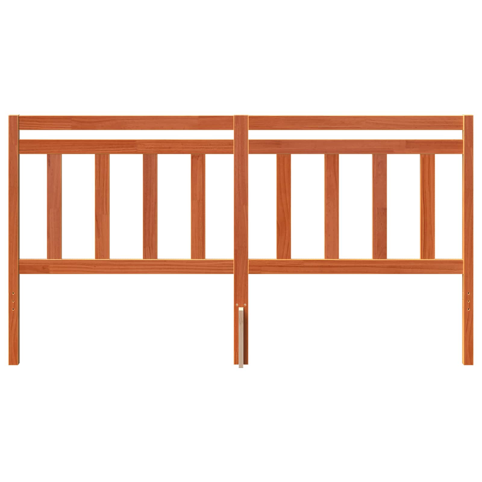 Κεφαλάρι με κεφαλάρι Κερωτό καφέ 185,5 x 100 cm