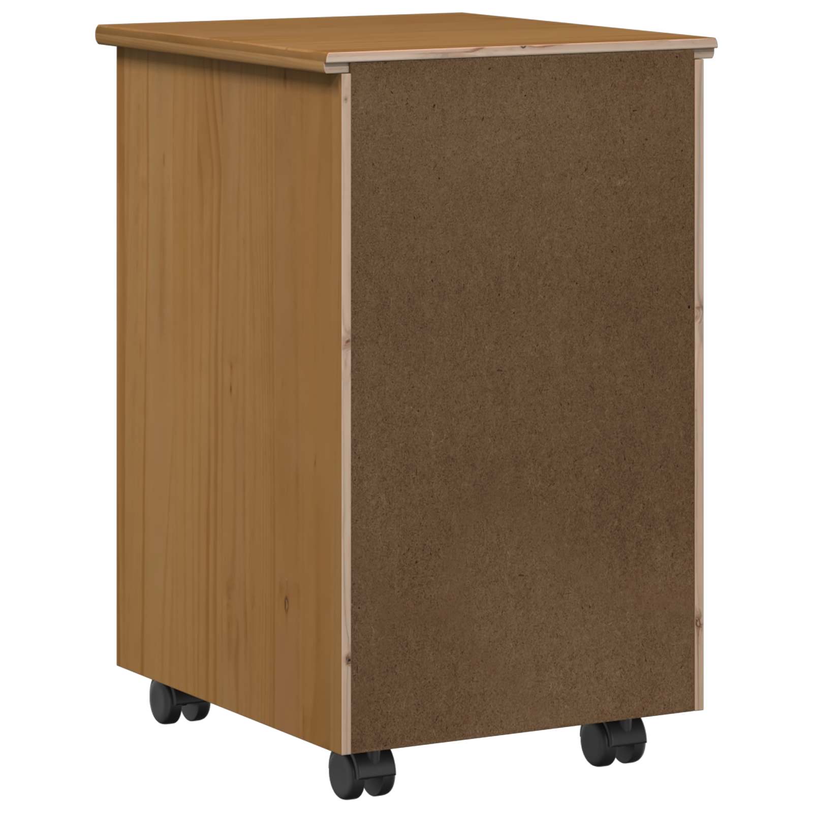Κινητό Ντουλάπι MOSS Μέλι Καφέ 34 x 39 x 56 εκ Στερεό πεύκο - Pakobazaar