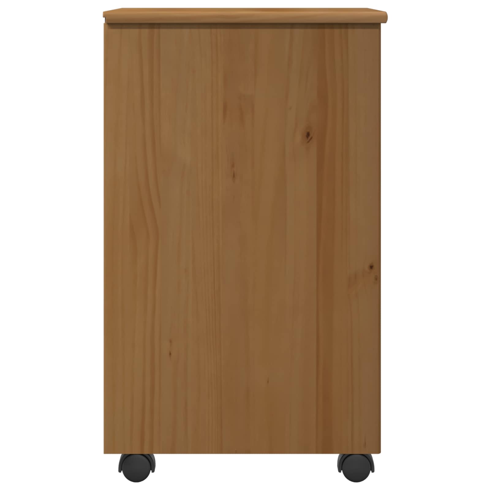 Κινητό Ντουλάπι Μέλι Καφέ 34 x 39 x 65,5 cm Στερεό ξύλο πεύκου - Pakobazaar