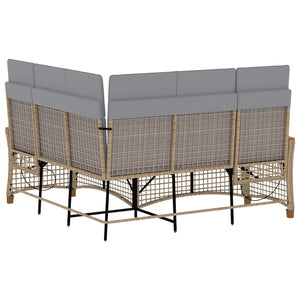 Σετ Κήπου με Ανακλινόμενο Σαλονιού 5-Αριθμός καθισμάτων