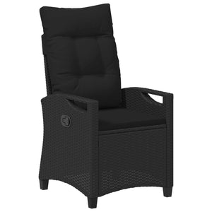 Καρέκλα Κήπου 2 pcs Μαύρο 56 x 64 x 94 εκ. - Pakobazaar