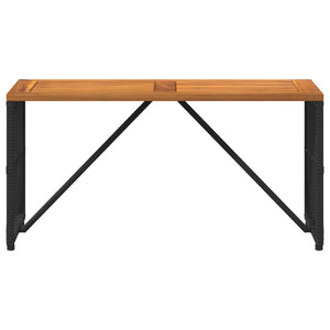 Εξωτερικό Τραπέζι Μαύρο 80 x 40 x 40 cm - Pakobazaar