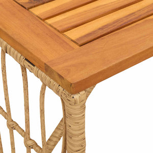Εξωτερικό Τραπέζι Φυσικό 80 x 40 x 40 cm - Pakobazaar