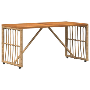Εξωτερικό Τραπέζι Φυσικό 80 x 40 x 40 cm - Pakobazaar