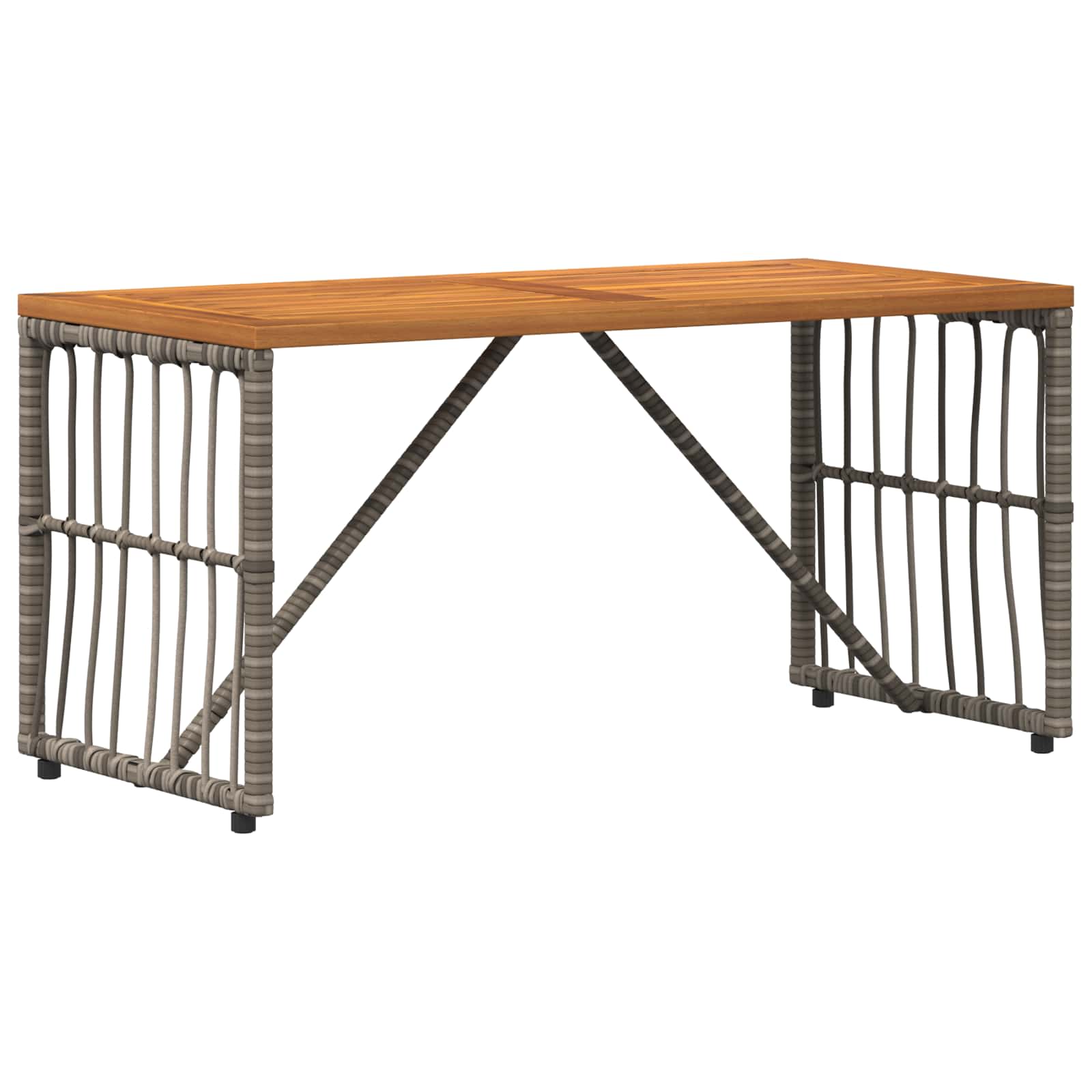 Εξωτερικό Τραπέζι Γκρι 80 x 40 x 40 cm - Pakobazaar
