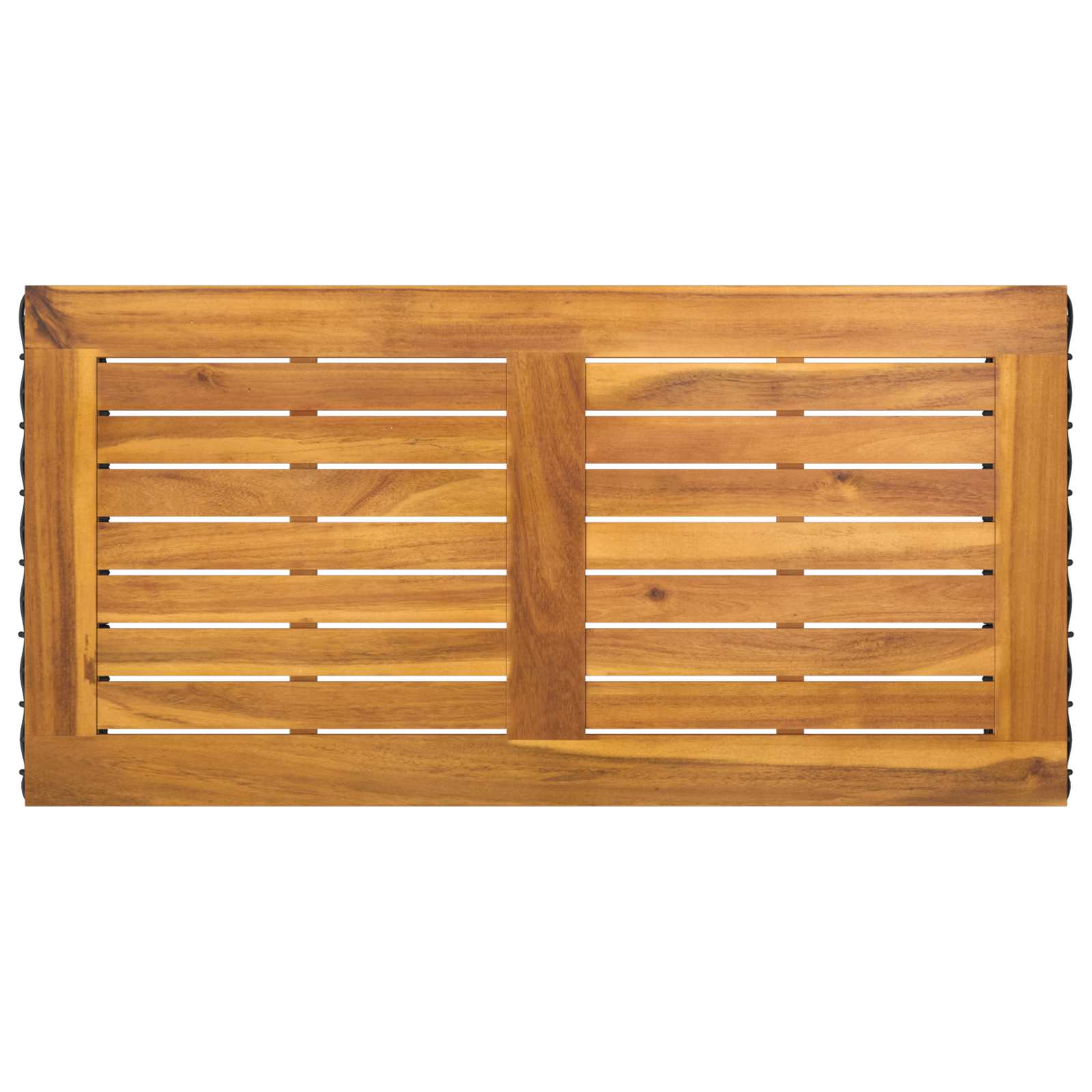Σετ Εξωτερικών Επίπλων με μαξιλάρι 4 pcs Μαύρο και Κρεμ Λευκό - Pakobazaar