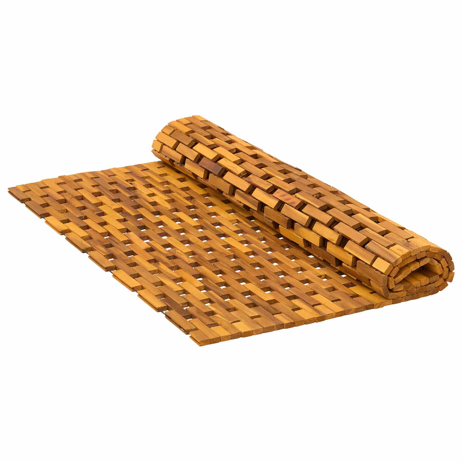 Πατάκια μπάνιου Φυσικό 95 x 140 cm Στερεό Ξύλο Ακακίας