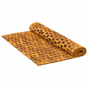 Πατάκια μπάνιου Φυσικό 95 x 140 cm Στερεό Ξύλο Ακακίας