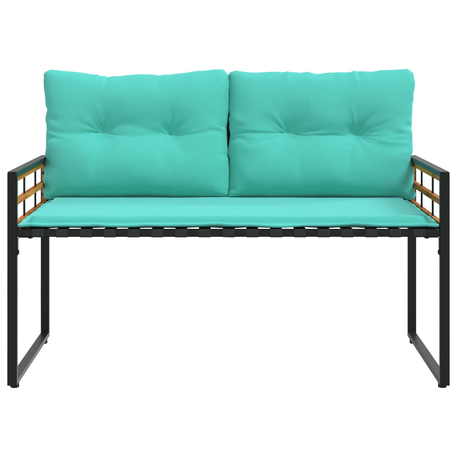 Σετ Εξωτερικών Επίπλων με μαξιλάρι 4 pcs Τιρκουάζ