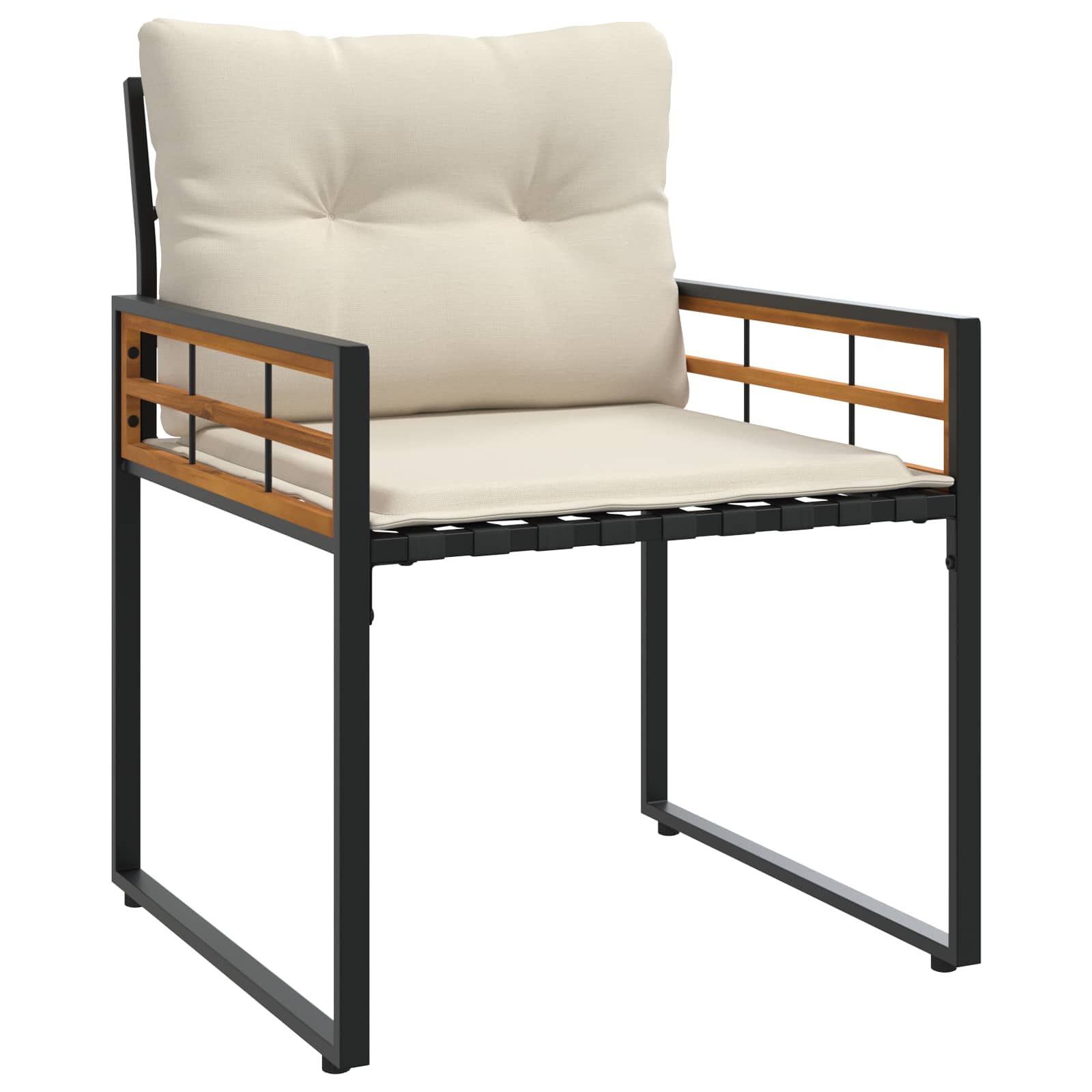 Σετ Εξωτερικών Επίπλων με μαξιλάρι 3 pcs Κρεμ