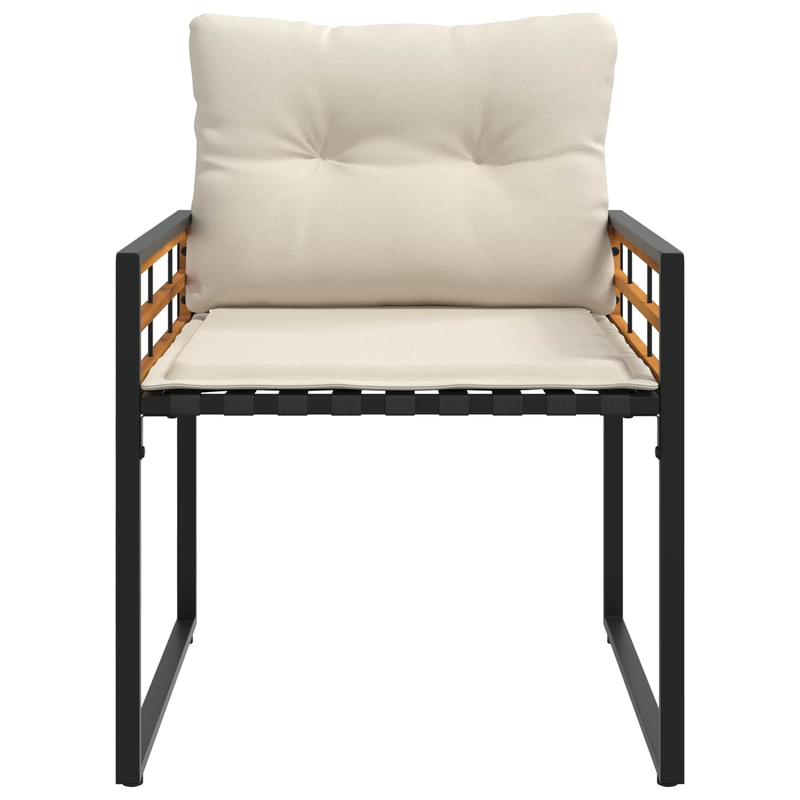 Σετ Εξωτερικών Επίπλων με μαξιλάρι 3 pcs Κρεμ