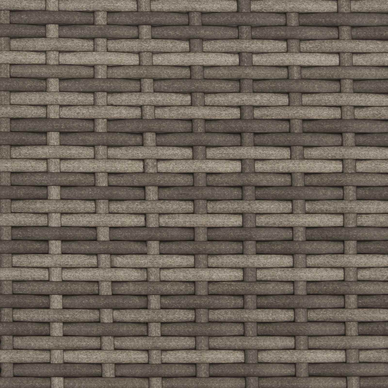 παγκάκι με μαξιλάρι Γκρι και Navy Blue 115 x 65 x 72 εκ. Ρατάν