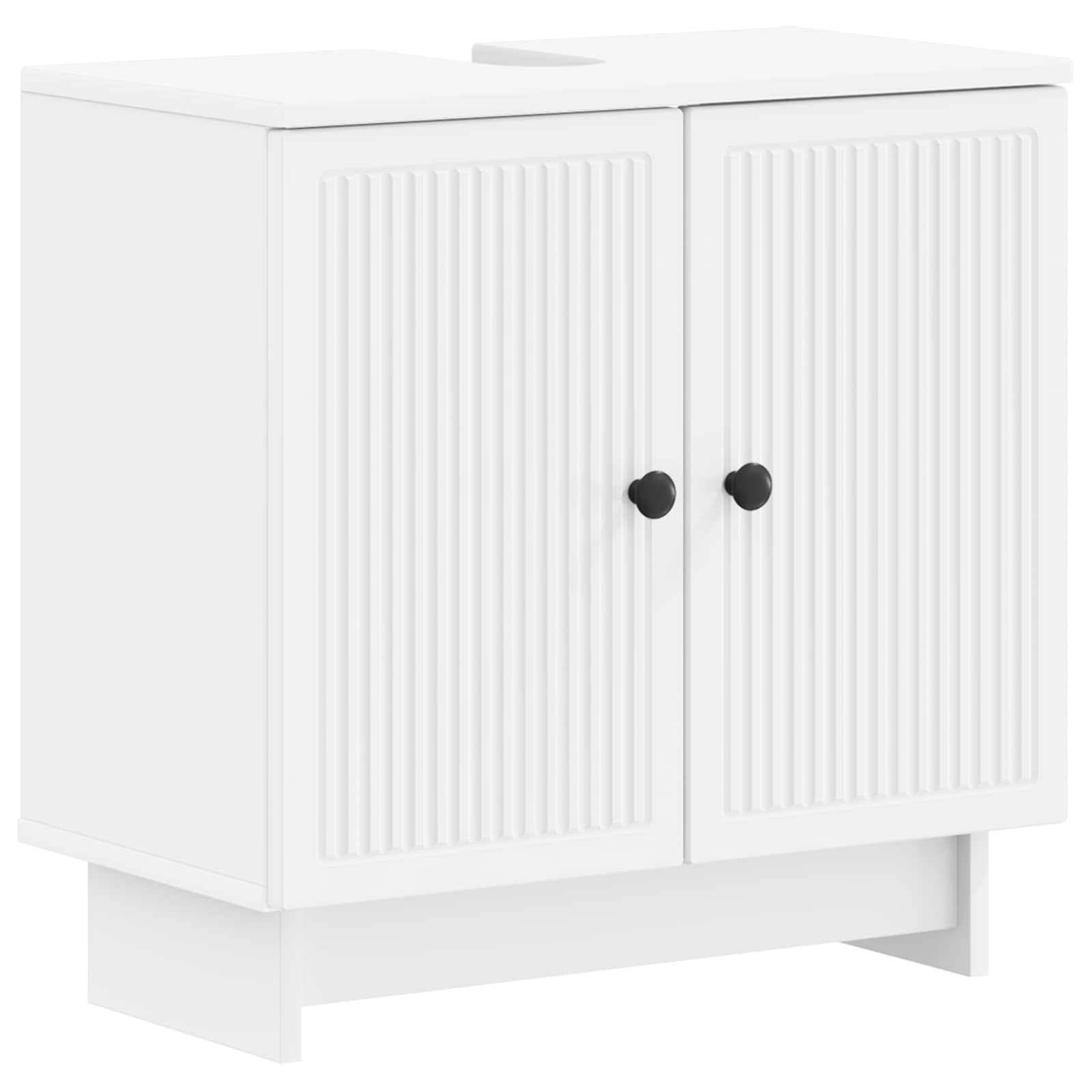 Ντουλάπα Νιπτήρα Mπάνιου UTRECHT Λευκό 59,5 x 31,5 x 59 εκ. - Pakobazaar