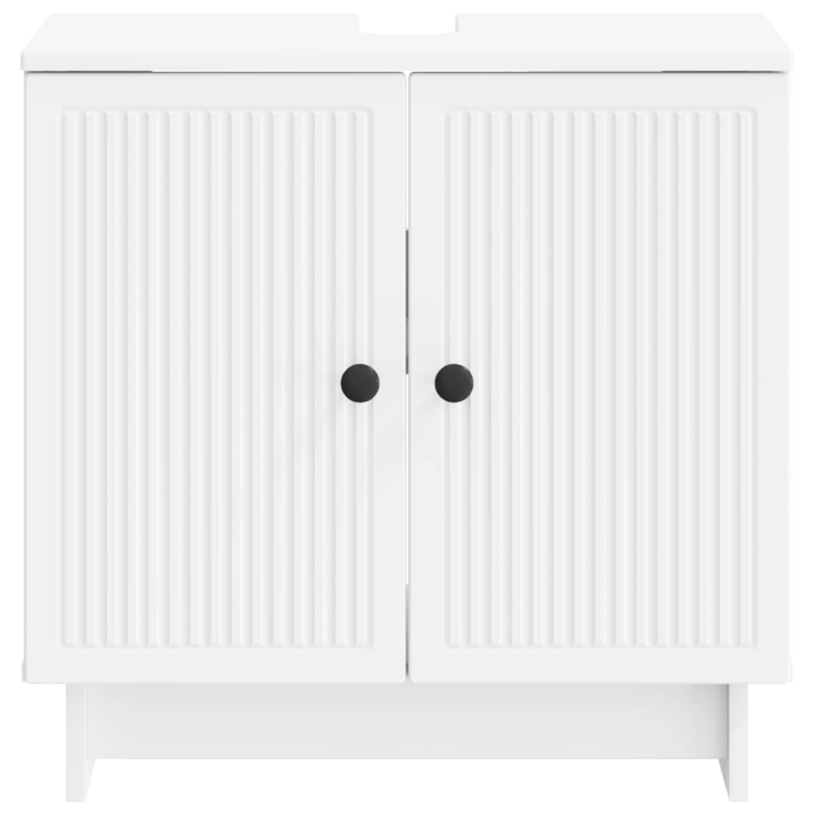 Ντουλάπα Νιπτήρα Mπάνιου UTRECHT Λευκό 59,5 x 31,5 x 59 εκ. - Pakobazaar