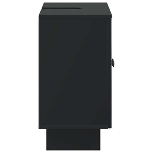 Ντουλάπα Νιπτήρα Mπάνιου EDE Μαύρο 59,5 x 31,5 x 59 εκ. - Pakobazaar