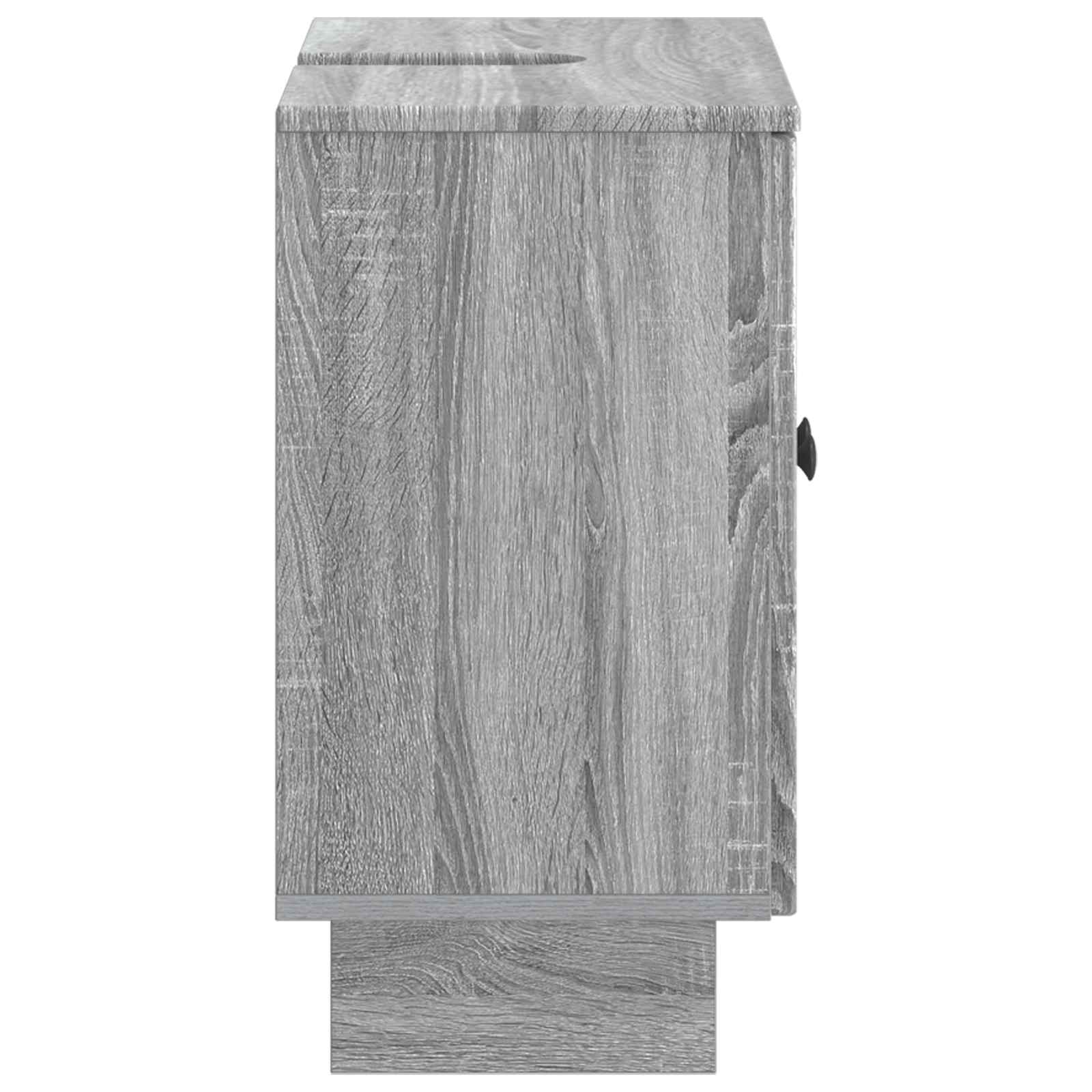 Ντουλάπα Νιπτήρα Mπάνιου EDE Γκρι Sonoma 59,5 x 31,5 x 59 εκ. - Pakobazaar