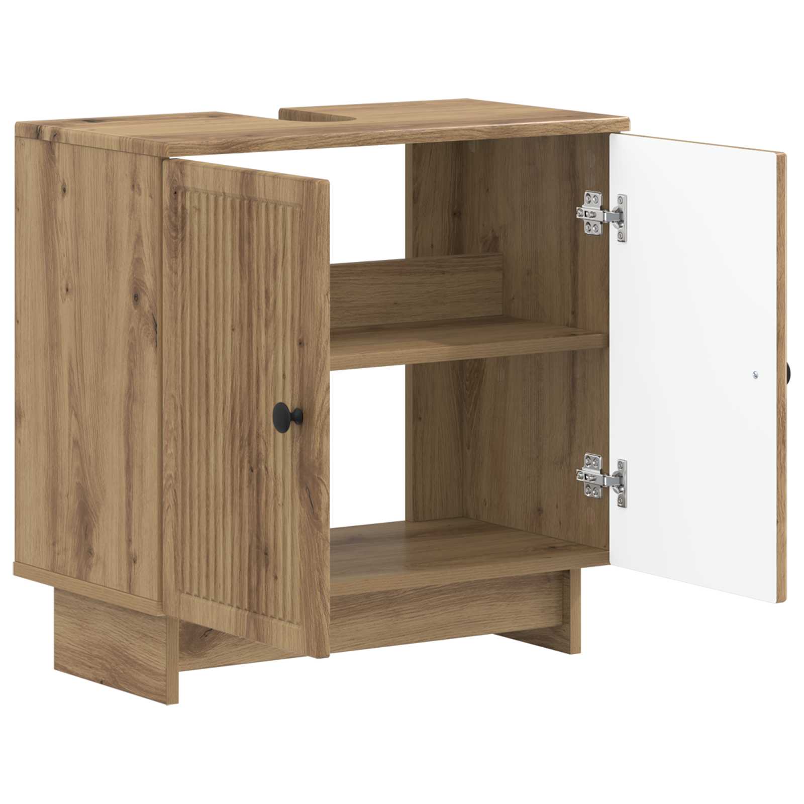 Ντουλάπα Νιπτήρα Mπάνιου EDE Artisan Δρυς 59,5 x 31,5 x 59 εκ. - Pakobazaar