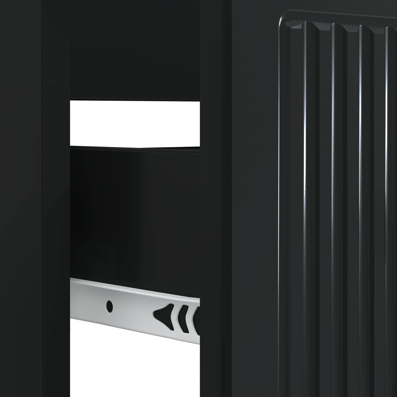 Ντουλάπα Νιπτήρα Mπάνιου EDE Μαύρο 82 x 41 x 59 εκ - Pakobazaar