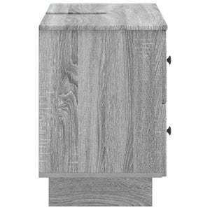 Ντουλάπα Νιπτήρα Mπάνιου EDE Γκρι Sonoma 82 x 41 x 59 εκ - Pakobazaar